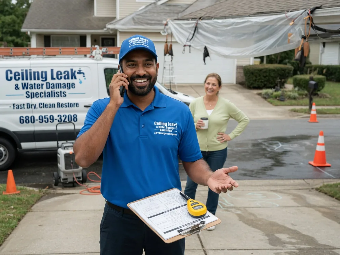 Ceiling Leak Cleanup Sodus Point, NY FAQs